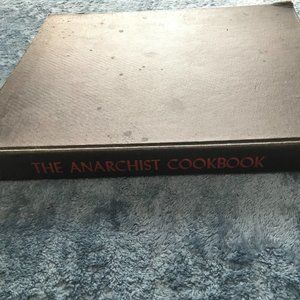 THE ANARCHIST COOKBOOK 1rst Edition 2nd Printing 1971 Hardcover Lyle Stuart Inc